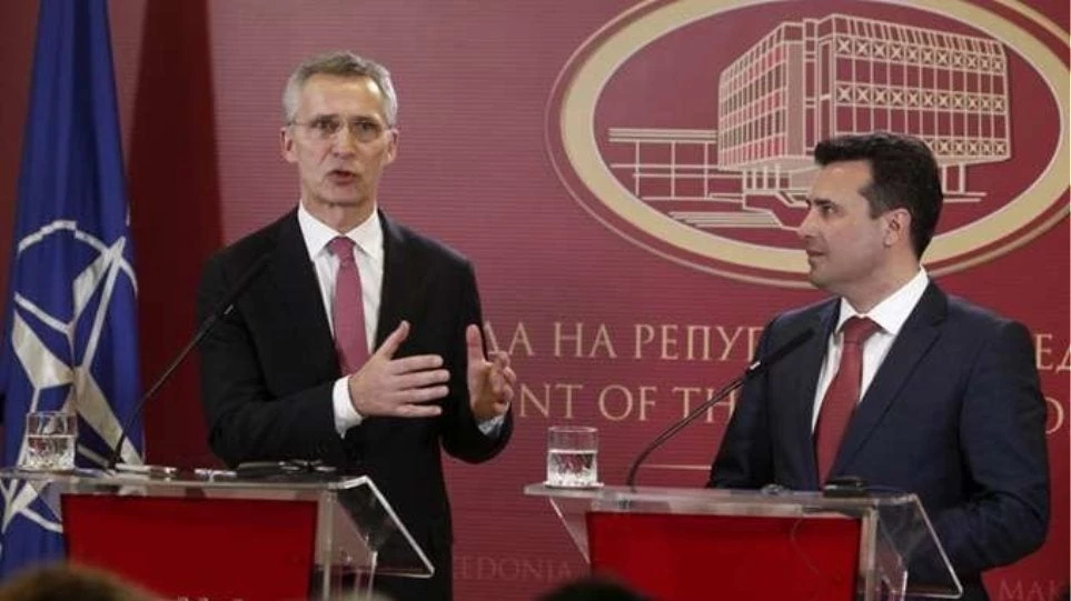 Στόλντεμπρεγκ σε Σκόπια: «Είσοδος στο ΝΑΤΟ μόνο με ΝΑΙ στο δημοψήφισμα»